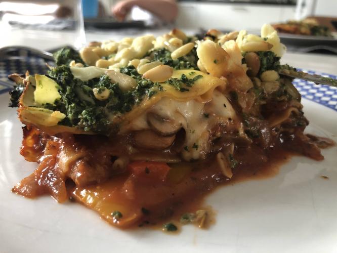 Recipe spinach lasagna