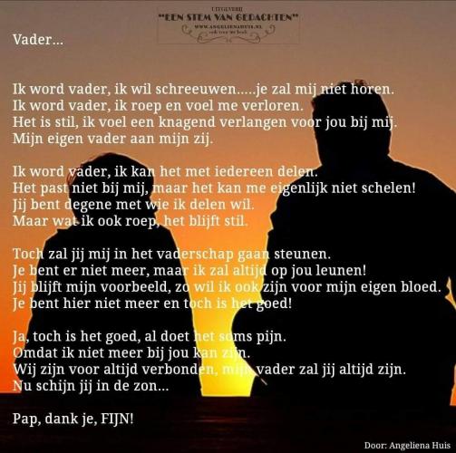 Een vader zonder vader...