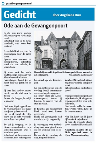 Ode aan een stadspoort...