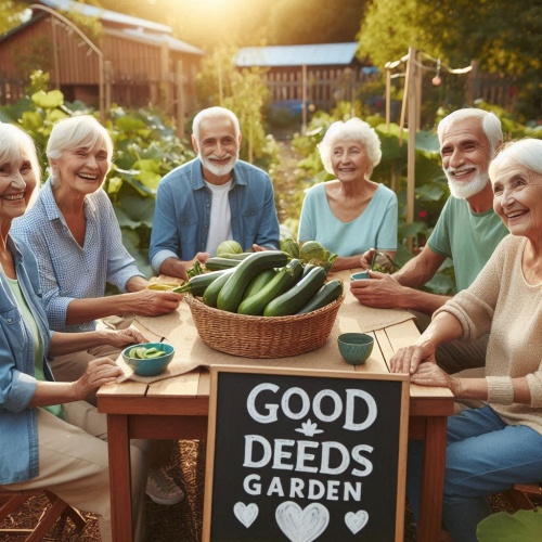 Een bedankje voor een gulle gever...