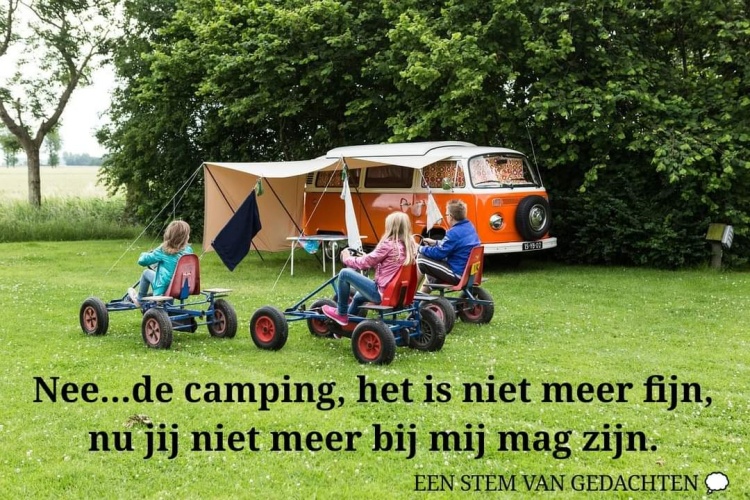 Eenzaamheid op de camping...