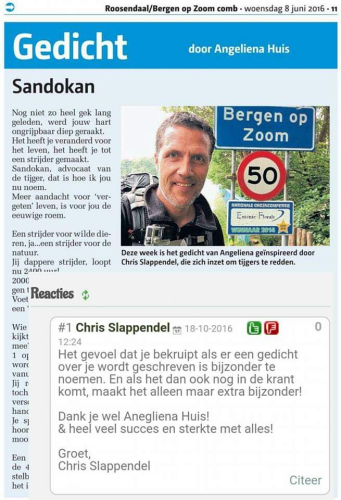 SANDOKAN, advocaat van de tijger...
