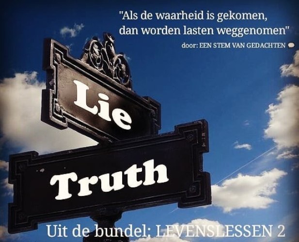 When the truth comes, burdens are removed