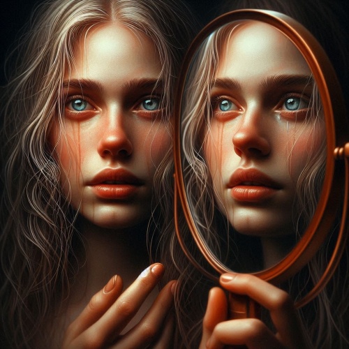 Kijk eens wat vaker in de spiegel...