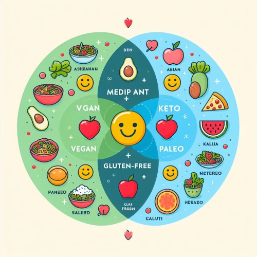 Find Out Which Diets Look Alike! 😊🍏🥗