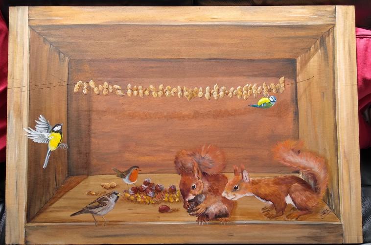 Painting for the garden