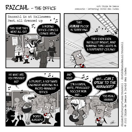 Razcahl the vampire, the Halloween party!