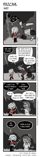 Razcahl the Vampire, yard