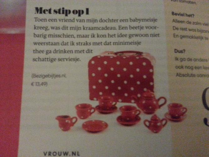 Dit is een theeserviesje voor kinderen