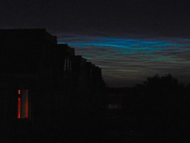 Natuurverschijnsel: lichtende nachtwolken