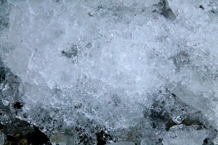 IJskristallen in de achtertuin