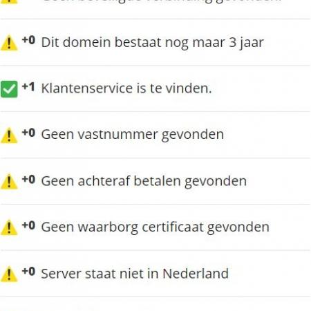 Ingrid Tips en meer Je krijgt ook te zien of het een kvk-nummer heeft en hoe lang het bestaat. En of