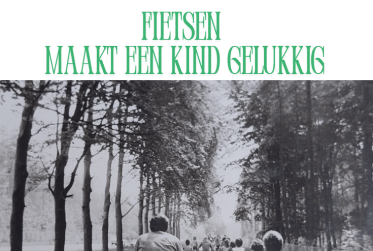 Fietsen maakt Nederlandse kinderen gelukkig