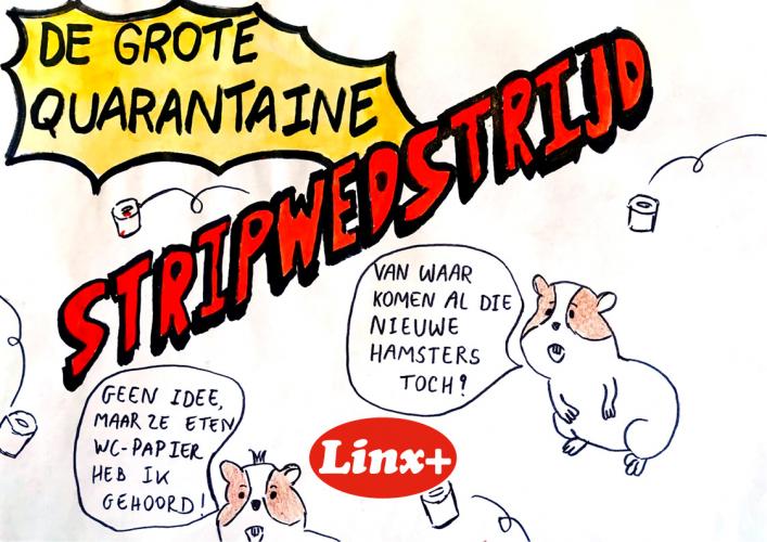  Quarantaine Stripwedstrijd - Linx+