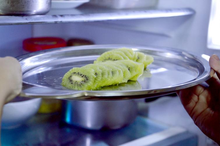  Een kiwi laten rijpen