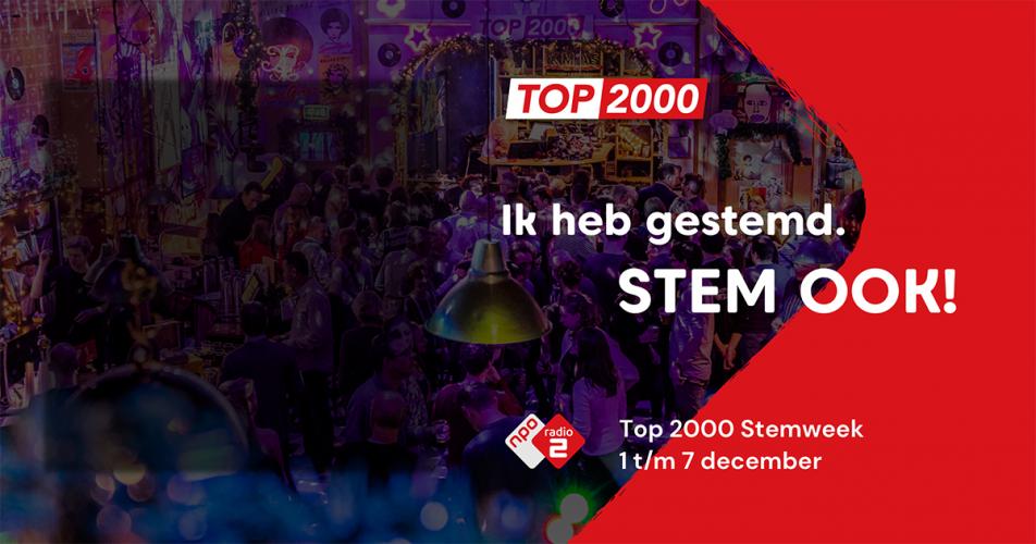  Bekijk mijn lijst en stem ook voor de NPO Radio 2 Top 2000!