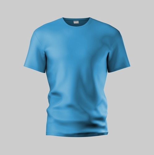 Het blauwe T-Shirt