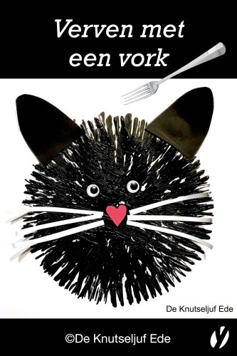 Verven met een vork