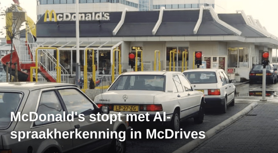 McDonald's vervangt bestelrobots door mensen