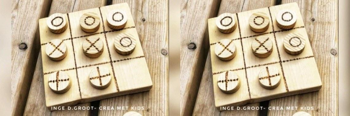  Boter kaas en eieren spel zelf maken