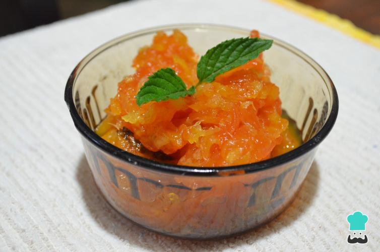 Dulce de auyama.