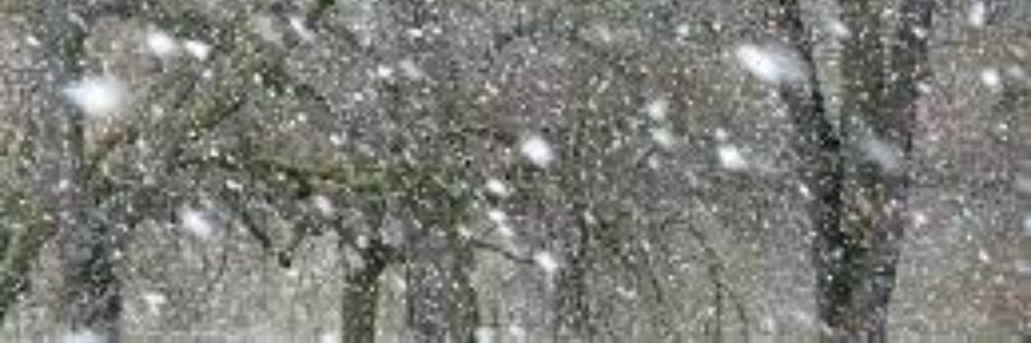  Een onverwachte sneeuwstorm...