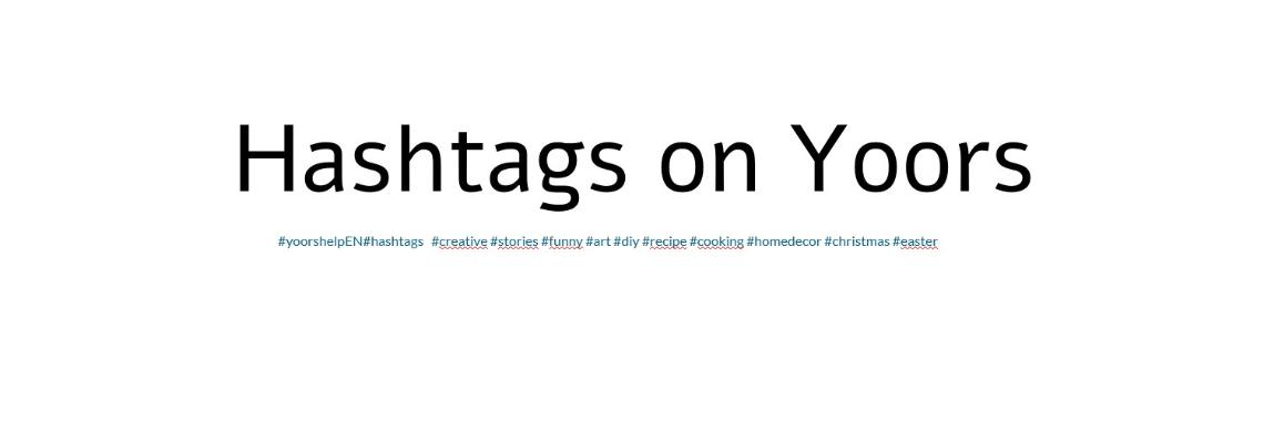  Hashtags on Yoors