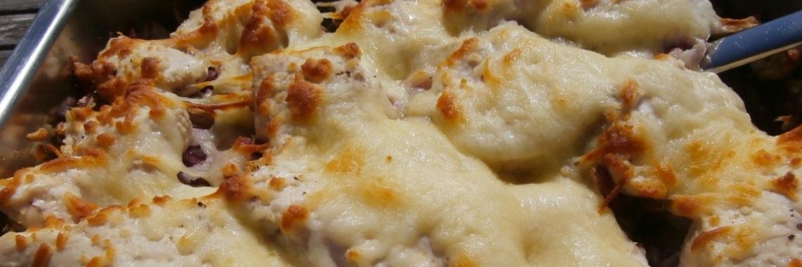  Koolhydraatarme ovenschotel met kip