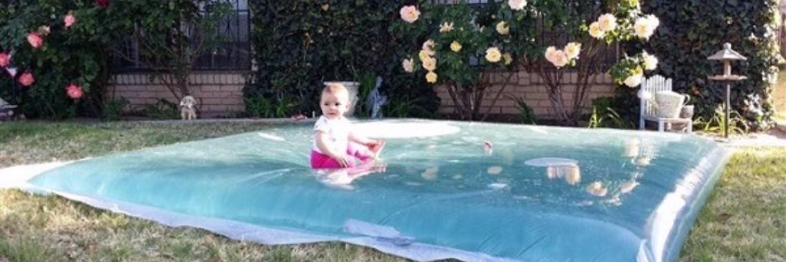  Makkelijk en budget Waterbed voor de kids!