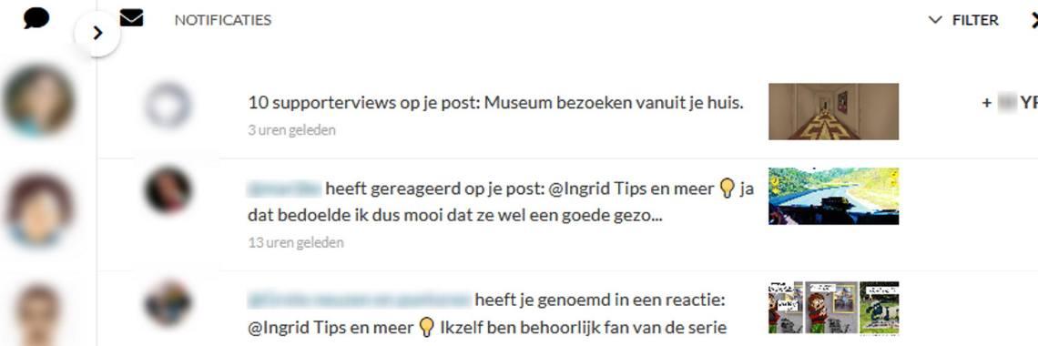 Messages and chat on Yoors