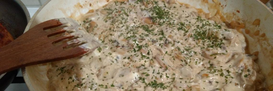  Recept: Champignon roomsaus