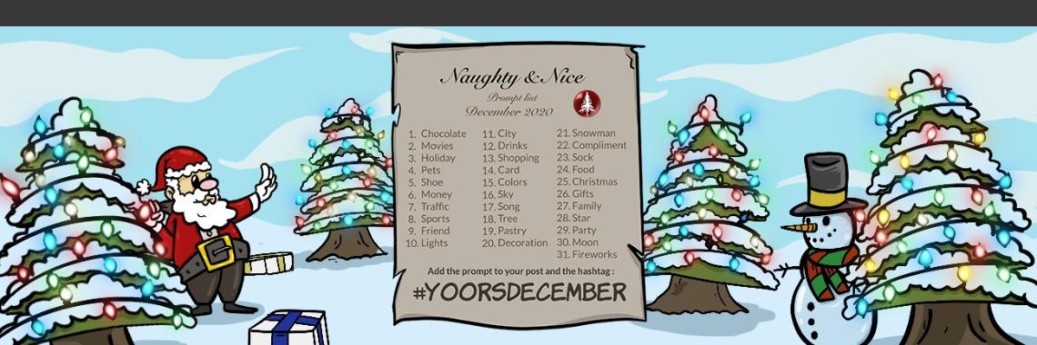  YoorsDecember 2020 Challenge: Maak een post en win onze dagelijkse prijzen en boosters!