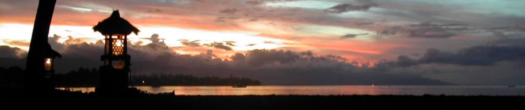  Zonsondergang in Noord Bali