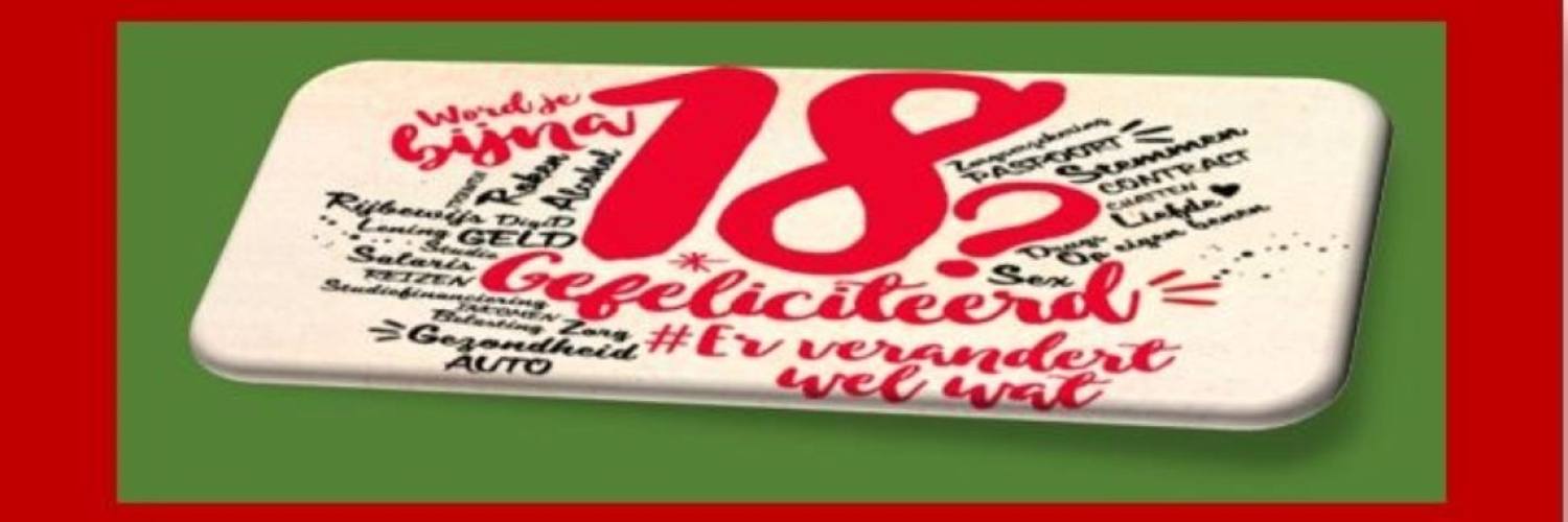 Wat verandert er als je kind 18 jaar wordt?
