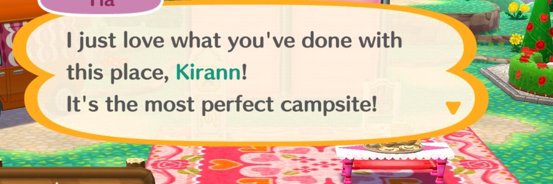 Gezellige gesprekjes in Animal Crossing Pocket Camp | fiftysomething