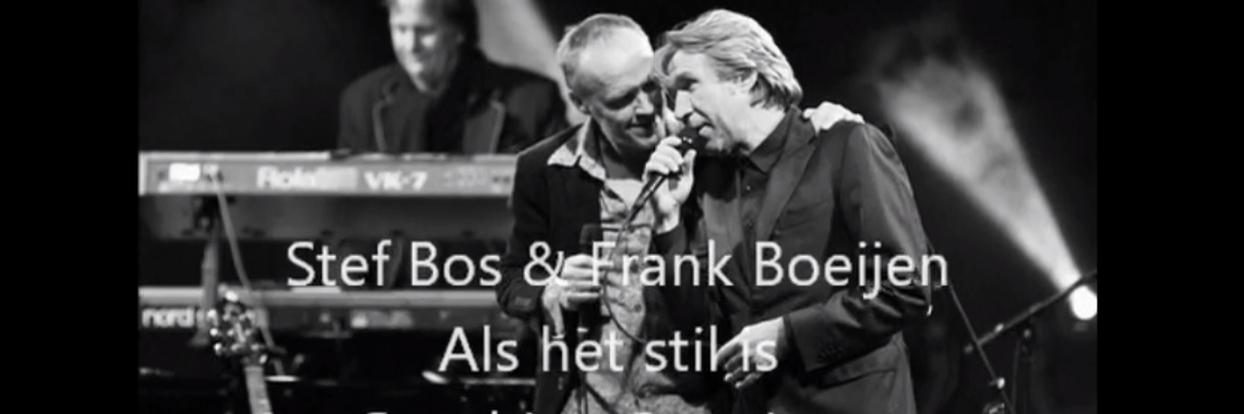 Stef Bos & Frank Boeijen - Als het stil is | Crea Sunshine