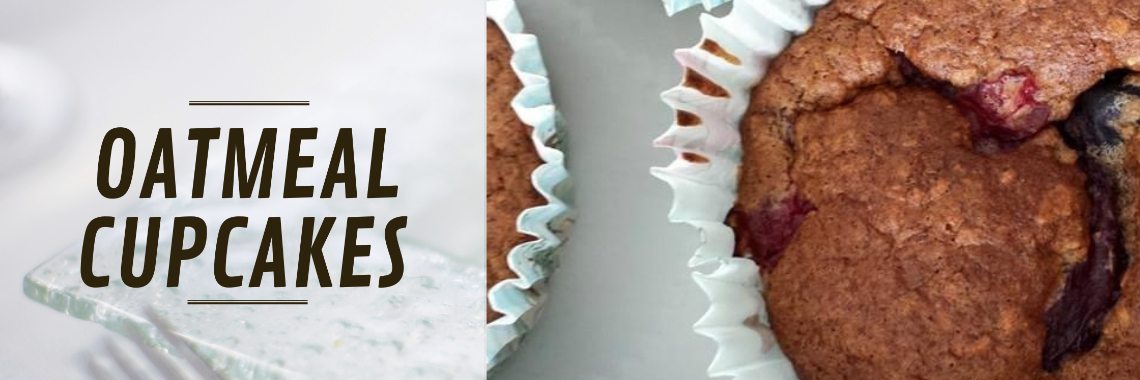 Oatmeal Cupcakes Recipe | Madeleine