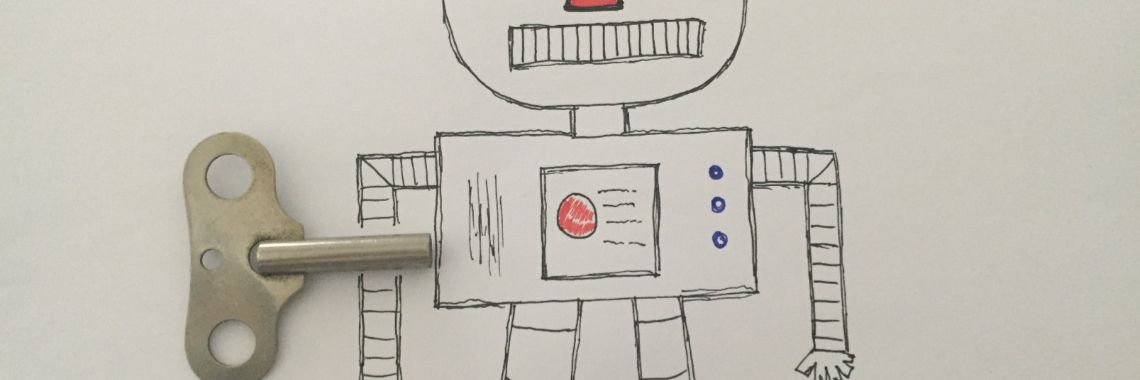 Objectoons dag 3 - Sleutel - Tekening Robot | Madeleine