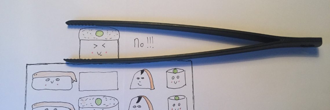 Objectoons dag 5 - Tang - Tekening Sushi | Madeleine