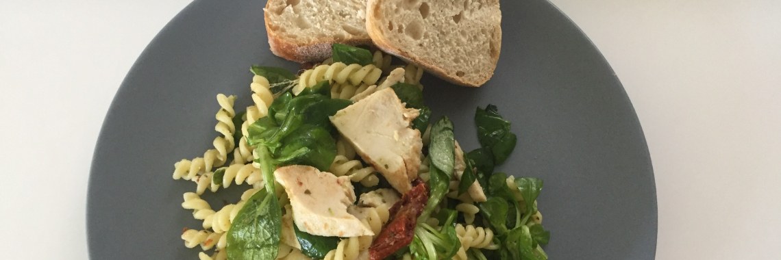 Grilled Chicken Summer Pasta Salad | Madeleine
