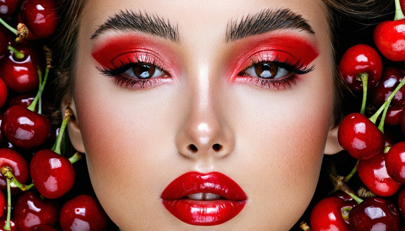 Cherry-Inspired Makeup Trends to Try in 2025 | Madeleine