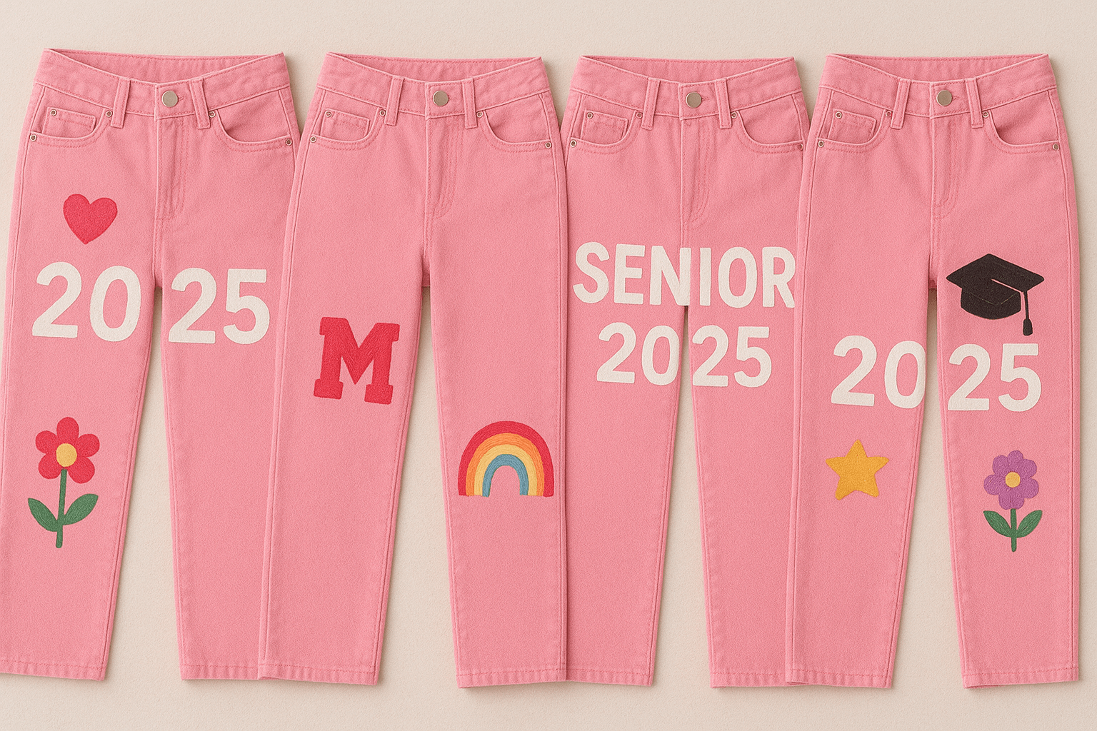 Pink Senior Jeans: The Ultimate Guide to Personalizing Your Senior Year | Madeleine