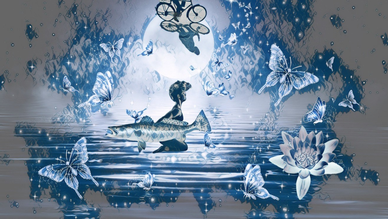 Enchanting Blue Fantasy | Madeleine