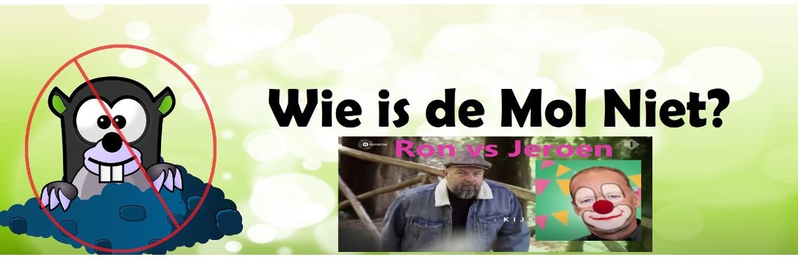 Wie is de Mol Niet? 2020 - Ron vs Jeroen | Tegendraads