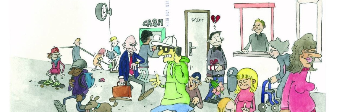 Perrongeluk: het scherm | Steven van Beek