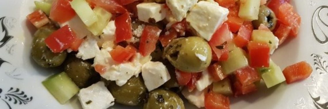 griekse salade recept | Koolhydraatbeperkterecepten.nl
