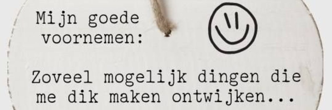 Goede voornemens | jolienthevissen