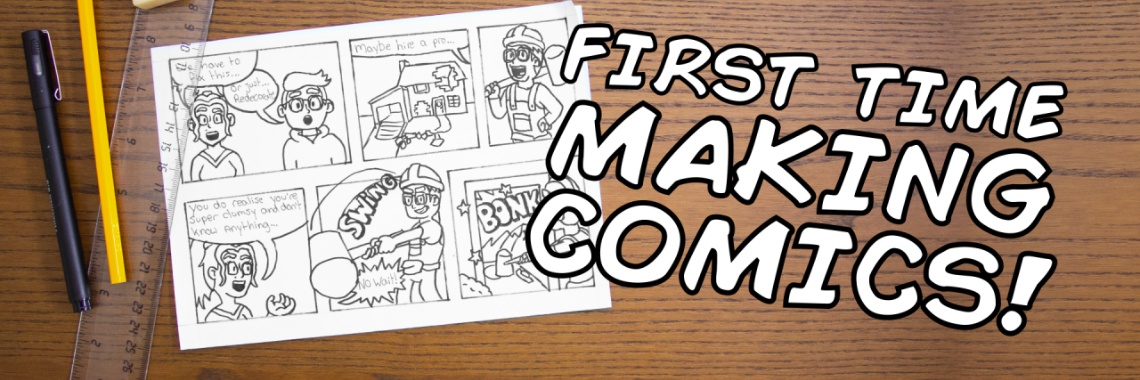 First time making comics! | Maluc