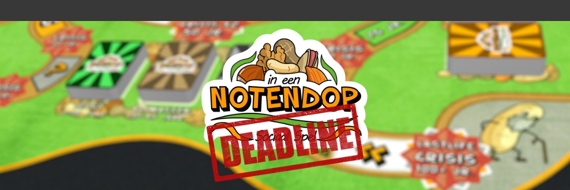 Het Notendop Spel: Deadline | Maluc