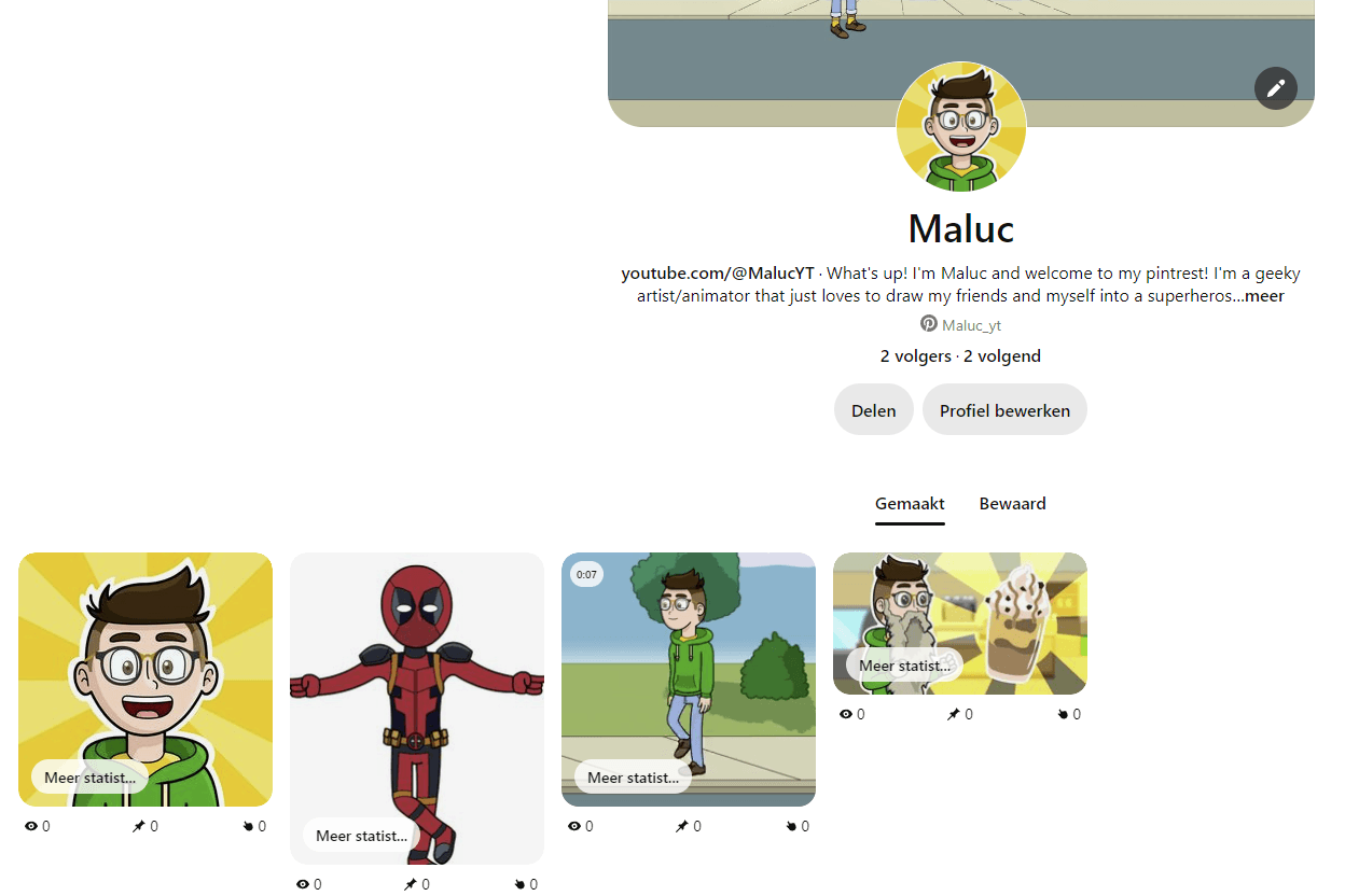I've made an Pintrest Page! | Maluc